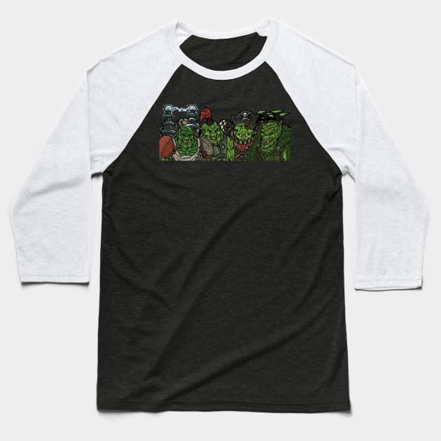 Dakka With The Boys Baseball T-Shirt by DungeonDesigns